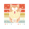 Pomeranian Sunglasses Coffee