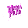 Maria Pilar name personalized