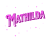 Mathilda's name personalized