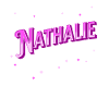 Nathalie's name personalized