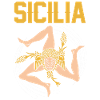 Sicily flag Sicily Palermo Italy