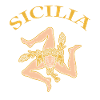 Sicily flag Sicily Palermo Italy