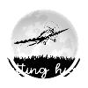 Flugzeug Pilot "getting high" Flieger-Romantik