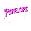 Penelope name personalized