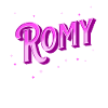Romy name personalized