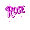 Rose Namen personalisiert