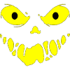Evil face