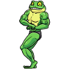 Frog Fitness Gym Motivation