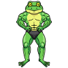 Frog Fitness Gym Motivation