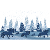 Winterlandschaft 2 mit Tölt