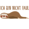 Faultier Faul Faullenzen Geschenk