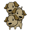 Chiens mignons