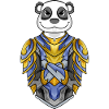 Knight Panda cool