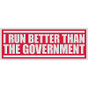run better than government