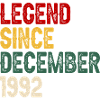 Legend Since December 1992