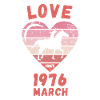 Amour équitation anniversaire Mars 1976
