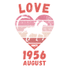 Amour équitation anniversaire août 1956