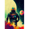 Astronaut Grunge-Style Candy-Pop