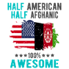 Half American, half Afghan
