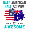 Half American Half Australian