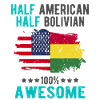 Half American Half Bolivian