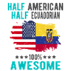 Half American Half Ecuadorian