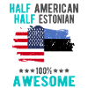 Half American Half Estonian