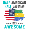 Half American Half Gabonese