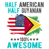 Half American Half Guyanese