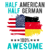 Half American Half German