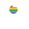 LGBTQ Rollstuhlunterstützung Rainbow Flag
