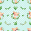 Cute Tiger Animal Pattern