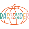 Bartender Thanksgiving Pumpkin Fall Outfit