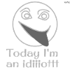Idiotic emoticon