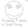 Bad boy emoticon