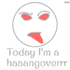 Hangover emoticon