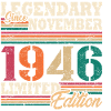 Legendary November 1946 limited edition
