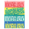 Mönchengladbach Germany City Font Skyline