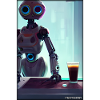 Robot Coffee Future Science Machine