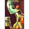 Robot Coffee Future Science Machine