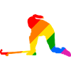 LGBTQ field hockey player