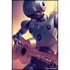 Robot Guitare Guitariste Future Musicien