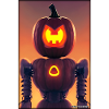 Robots Halloween Future Technology Science