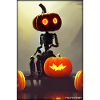 Robots Halloween Future Technology Science