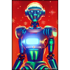 Robots Christmas Future Technology Science