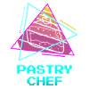 Retro Pastry Chef Pastries