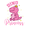 Dino Princess niedlich süß Mädchen