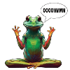 Yoga frog