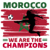 Maroc Football 2022 supporter van Maroc voetbal