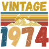 Vintae 1974 / Made in 1974